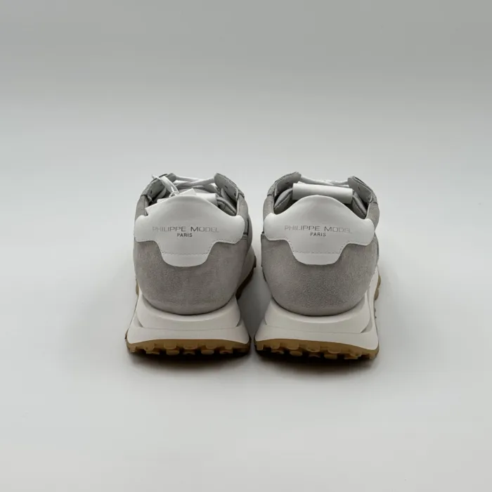 Sneakers Uomo Philippe Model Tropez Haute In Camoscio e Nylon Grigio art. TKLU W036, foto 5 di 5
