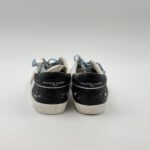 Sneakers Uomo Paris Prsx Philippe Model in Pelle Traforata Bianca con Back Nero e Linguetta in Camoscio art. PRLU VPP1 - immagine 5