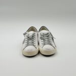 Sneakers Uomo Philippe Model Paris Prsx in Pelle Bianca e Spoiler Blu Lucido art. PRLU V032 - immagine 3