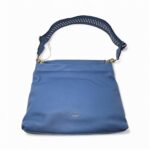Borsa Abro Hobo KAIA in Pelle Azzurra con Tracolla - immagine 2