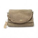 Borsa Abro Cross Body Bag POPPY Big in Teddy Beige con Tracolla art. 030931-91