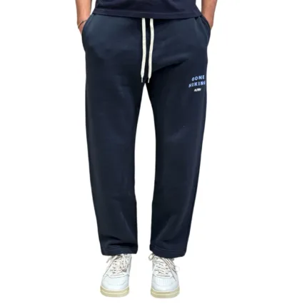 Pantalone Tuta Autry in Cotone Garzato Blu Art. SPPM M9HV