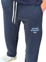Pantalone Tuta Autry in Cotone Garzato Blu Art. SPPM M9HV - immagine 2
