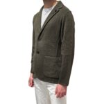 Giacca Lardini con Tasche a Toppa in Maglia in Pura Lana Verde Art. CNCLJM56 CN65000 500 - immagine 2