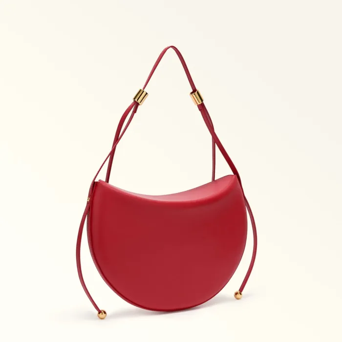 Borsa A Spalla S Furla Moonstone Rossa art. WB01868 BX3104 4484S, foto 3 di 5