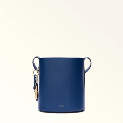 Borsa Secchiello A Spalla Furla Roxie Blu Indigo art. WB01875 ARE000 6G000