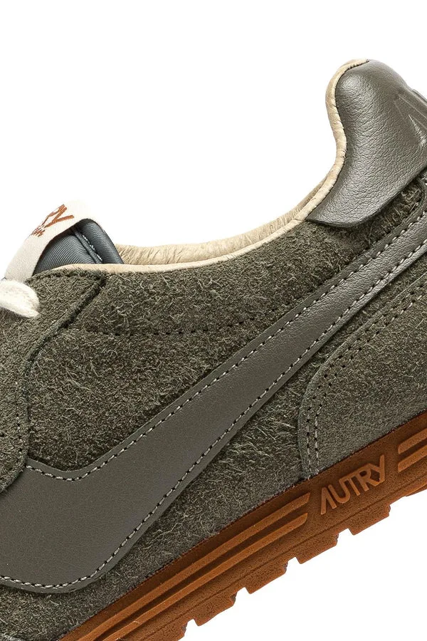 Sneakers Autry Windspin Donna in Camoscio Verde art. WLSW UA08, foto 5 di 5