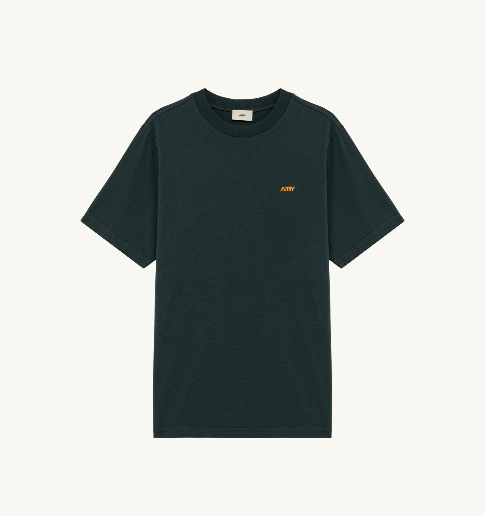 T-Shirt Autry in Cotone Verde Stampa sul Retro Art. TSPM I4CG - immagine 1