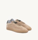 Sneakers Uomo Soldini In Pelle Scamosciata Beige Ecru Spoiler Abete art. Akira Amalfi - immagine 2