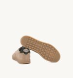 Sneakers Uomo Soldini In Pelle Scamosciata Beige Ecru Spoiler Abete art. Akira Amalfi - immagine 3