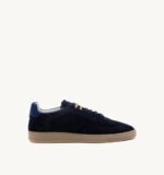 Sneakers Donna Soldini In Pelle Scamosciata Blu Navy Rive art. Akira Amalfi