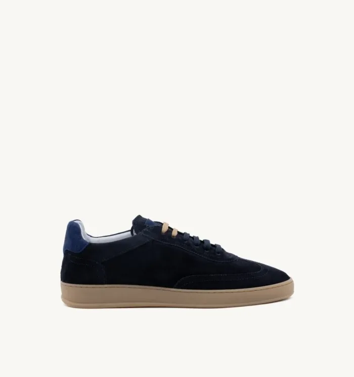 Sneakers Donna Soldini In Pelle Scamosciata Blu Navy Rive art. Akira Amalfi, foto 1 di 4