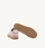 Sneakers Donna Soldini In Pelle Scamosciata Rosa Peonia Pig art. Akira Amalfi - immagine 4