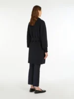 Cappotto 'S MaxMara in pura Lana cucito a Mano Blu  Art. Arona - immagine 3