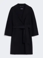 Cappotto 'S MaxMara in pura Lana cucito a Mano Blu  Art. Arona