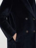 Cappotto 'S MaxMara in pura Lana Roseto Blu  Art. Roseto