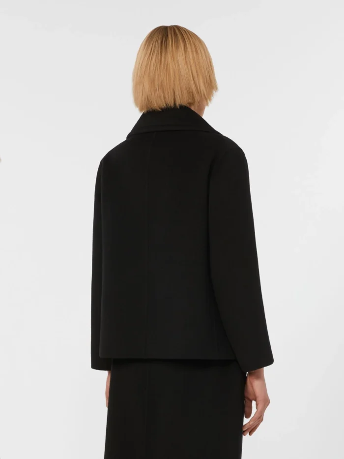 Giacca 'S MaxMara doppiopetto in pura Lana Nero Art. Elise, foto 3 di 3