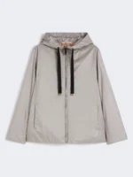 Imbottito Corto MaxMara The Cube con Cappuccio Grigio Chiaro Art. GREENH