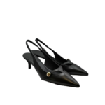 Slingback Furla in Nappa Nera Tacco 6 cm art. YK50SFE-X30000 - immagine 3