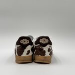 Sneakers Donna Soldini In Pelle Scamosciata Bianca e Cavallino Muccato art. Akira Amalfi/Cow - immagine 5
