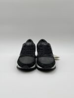 Sneakers Uomo Philippe Model Tropez in Pelle e Camoscio Nero cod. TZLU XI02 - immagine 3