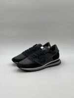 Sneakers Uomo Philippe Model Tropez in Pelle e Camoscio Nero cod. TZLU XI02 - immagine 2