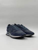 Sneakers Uomo Philippe Model Tropez in Pelle e Camoscio Blu cod. TZLU XI03 - immagine 4