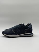 Sneakers Uomo Philippe Model Tropez in Pelle e Camoscio Blu cod. TZLU XI03 - immagine 2