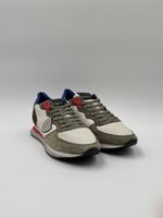 Sneakers Uomo Philippe Model Tropez In Pelle Avorio e Dettagli Verdi cod. TZLU WV02 - immagine 2