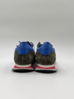 Sneakers Uomo Philippe Model Tropez In Pelle Avorio e Dettagli Verdi cod. TZLU WV02 - immagine 4