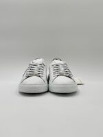Sneakers Donna Philippe Model Temple in Pelle Bianca e Spoiler Micro Sfere Multicolor art. BTLD PA01 - immagine 3