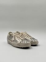 Sneakers Donna Paris Prsx Philippe Model in Pelle Bianca e Borchie art. PRLD SVG3 - immagine 2