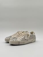 Sneakers Donna Paris Prsx Philippe Model in Pelle Bianca e Borchie art. PRLD SVG3 - immagine 3