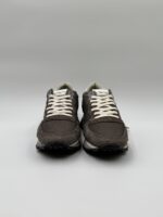 Sneakers Uomo Philippe Model Tropez Haute In Pelle e Camoscio Grigio art. TKLU DX02 - immagine 3