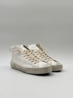 Sneakers Stivaletto Donna Philippe Model Paris Prsx High in Pelle Nera art. PRHD HE01 - immagine 4