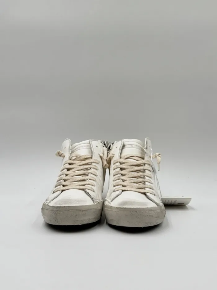 Sneakers Stivaletto Donna Philippe Model Paris Prsx High in Pelle Nera art. PRHD HE01, foto 3 di 5