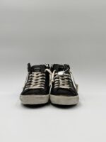 Sneakers Stivaletto Donna Philippe Model Paris Prsx High in Pelle Nera art. PRHD HE02 - immagine 3
