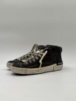Sneakers Stivaletto Donna Philippe Model Paris Prsx High in Pelle Nera art. PRHD HE02 - immagine 2