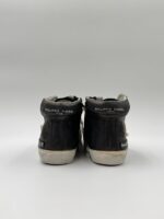 Sneakers Stivaletto Donna Philippe Model Paris Prsx High in Pelle Nera art. PRHD HE02 - immagine 5