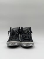 Sneakers Stivaletto Donna Philippe Model Paris Prsx High in Cavallino Maculato e Glitter art. PRHD VGA1 - immagine 3
