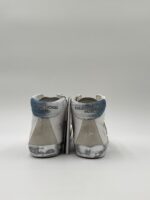 Sneakers Stivaletto Donna Philippe Model Paris Prsx High in Pelle Bianca e Spoiler Jeans art. PRHD VDD3 - immagine 5