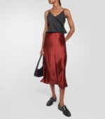 Gonna MaxMara MM in Raso Rosso Art. MMLALESSIO - immagine 5
