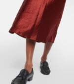 Gonna MaxMara MM in Raso Rosso Art. MMLALESSIO - immagine 4