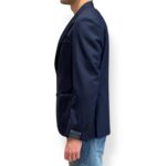Giacca La Torre in Lana Sfoderata Vitale Barberis Blu Drop 7 Art. F74 PU0091/101 - immagine 4