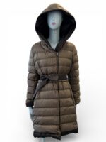 Piumino Imbottito Lungo MaxMara Weekend Cioccolato e Cammello reversibile  Art. Uggioso - immagine 2