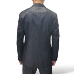 Abito Lardini Semifoderato Effetto Denim Scuro Art. PA6300E PAIF66417 850 - immagine 4