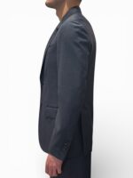 Abito Lardini Semifoderato in Tessuto Loro Piana Zelander Dream Blu Denim Art. CN445AE CN64416 820 - immagine 2