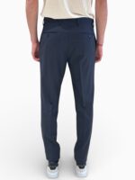 Abito Lardini Semifoderato in Tessuto Loro Piana Zelander Dream Blu Denim Art. CN445AE CN64416 820 - immagine 7
