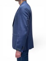 Giacca La Torre in Misto Lino e Seta Blu Jeans Drop 7 Art. F74 UJ0563/100 - immagine 2