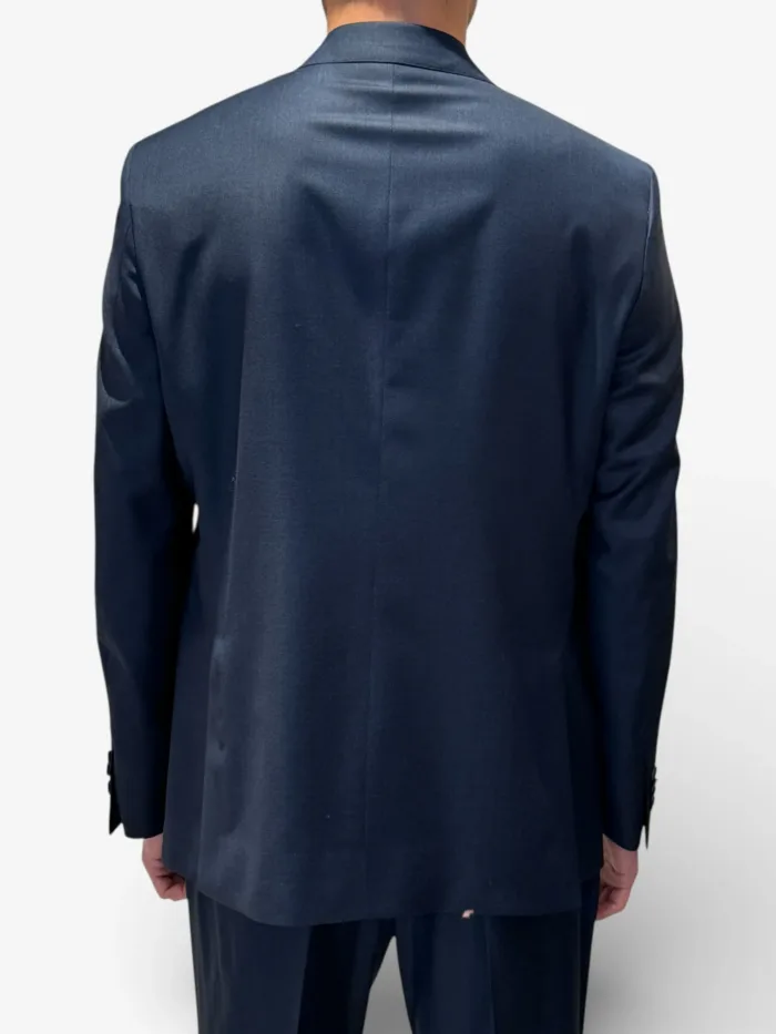 Abito Latorre Blu Notte in Tessuto Loro Piana Australis Drop 4 Art. AO34EF PU0046/100, foto 4 di 6
